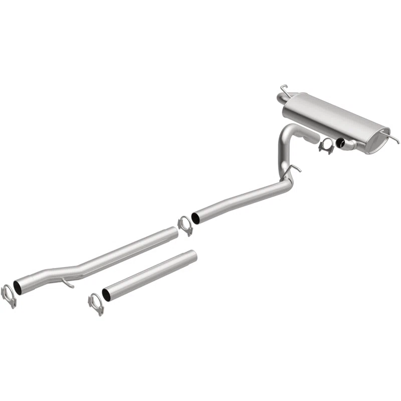 Fits 2007-2011 Jeep Wrangler 3.8L Direct-Fit Replacement Exhaust System 106-0045